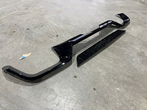 Original rear bumper diffuser - rear,